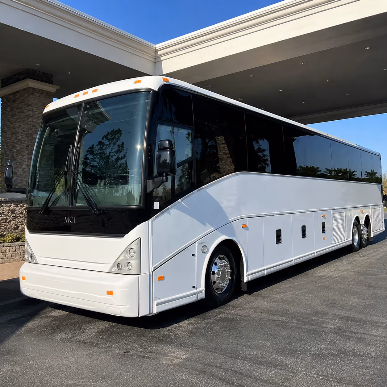 bus rental options for providence trips