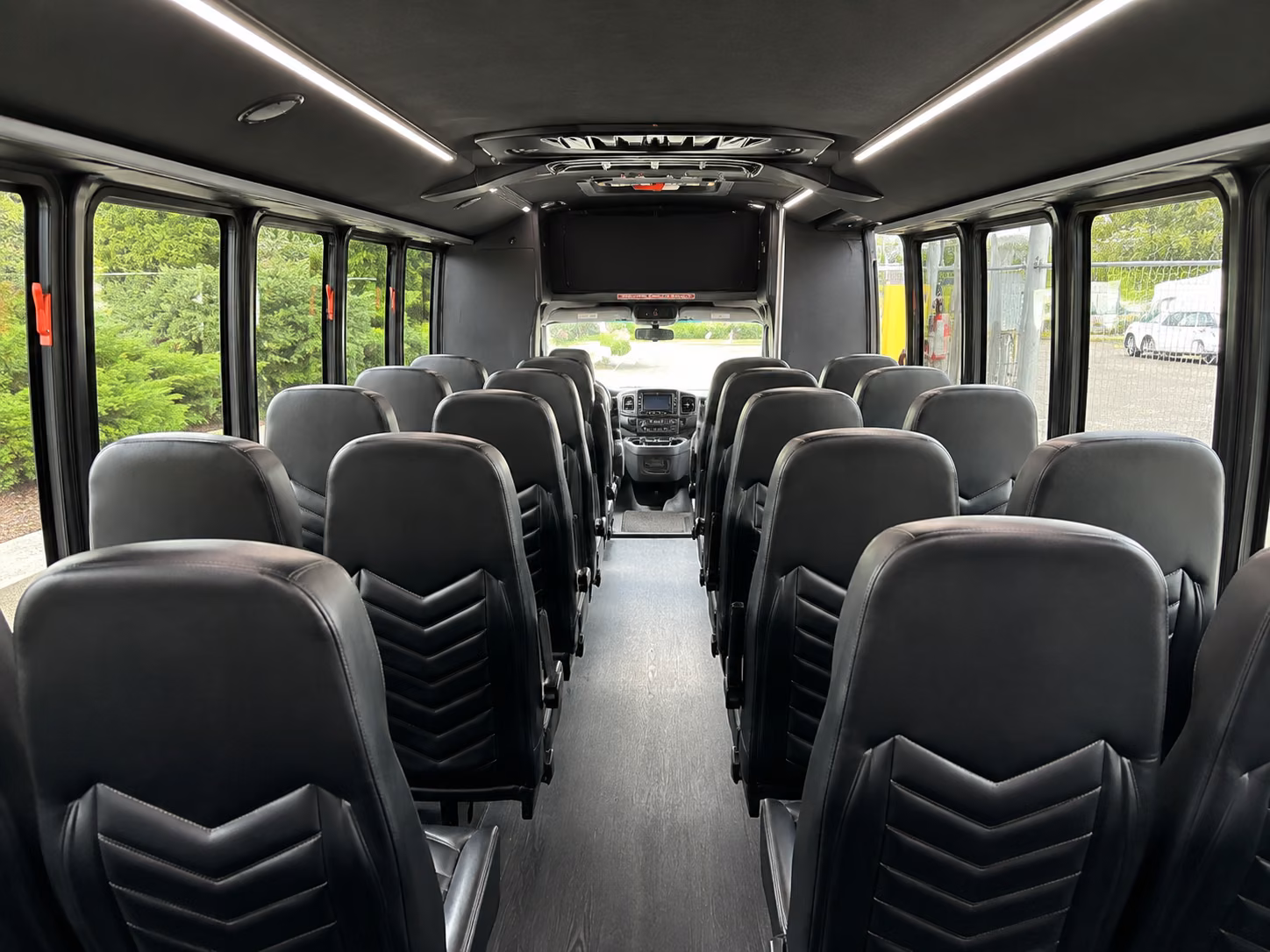 minibus rentals for cranston high school prom transportation