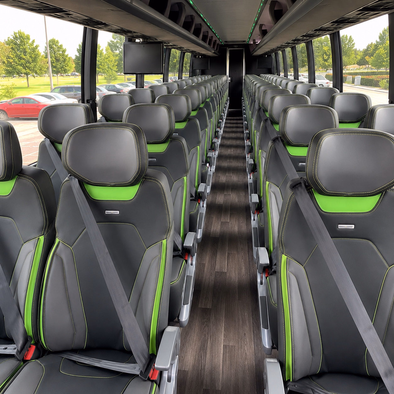providence employee transportation onboard seating