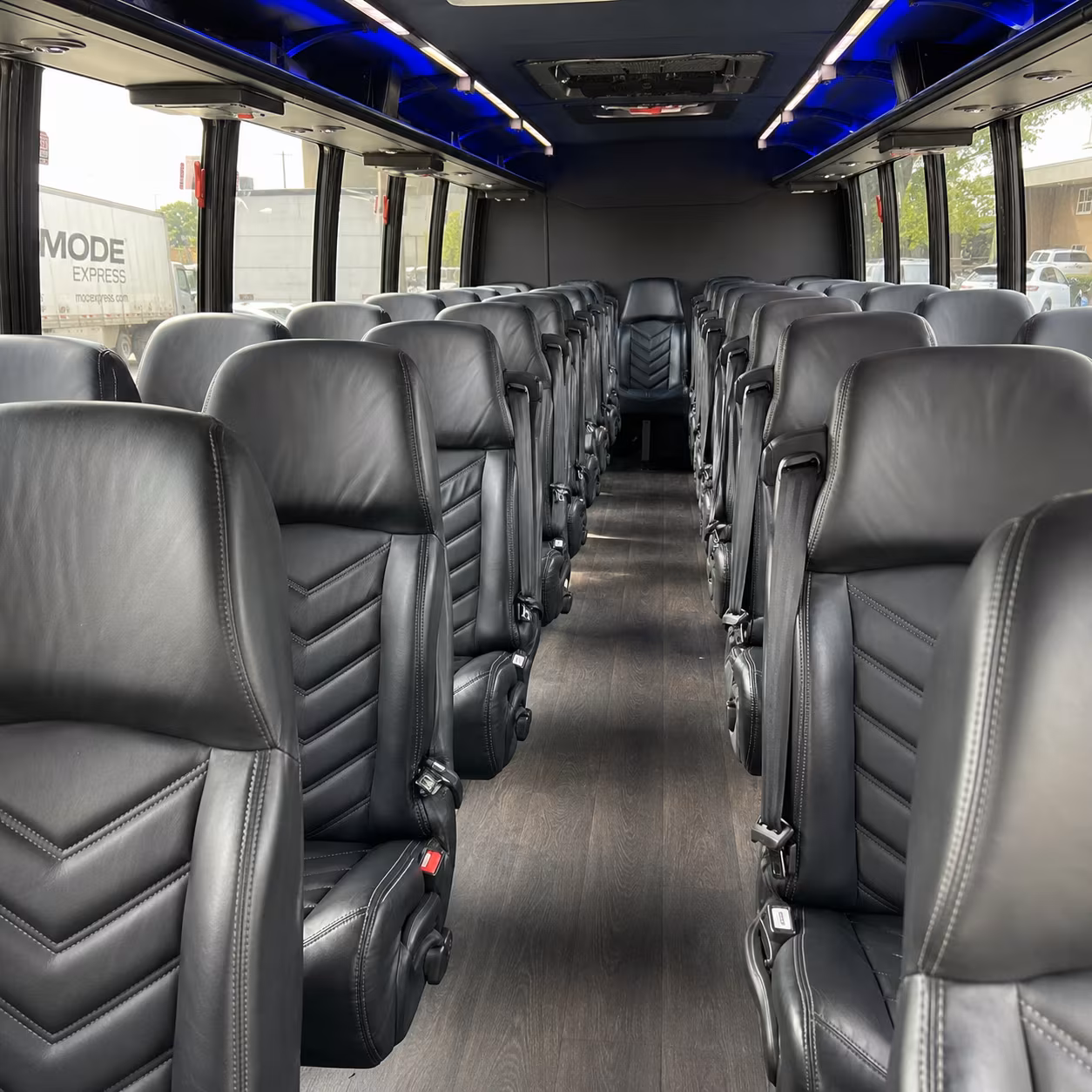 providence long distance transportation onboard seating